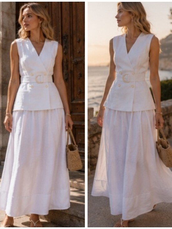 Mango Dresses & Skirts - 🔥Last 1🔥MANGO Combination Dress